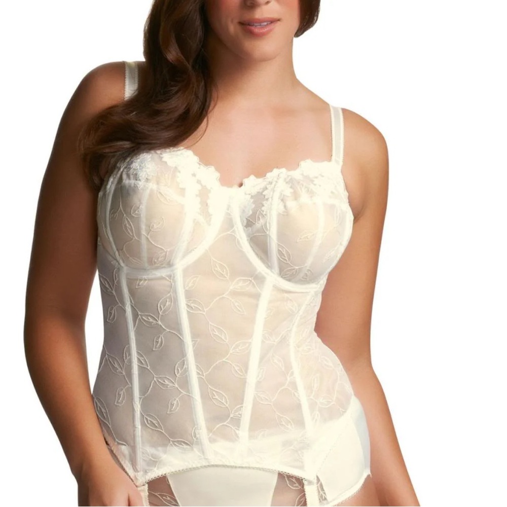 ELOMI Occasions Underwire Basque - Ivory
